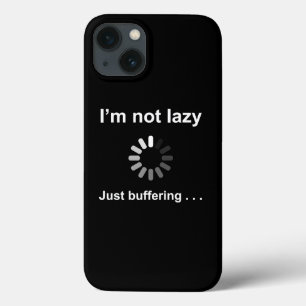 Case-Mate iPhone Case Je ne suis pas lazy - juste la mise en tampon - co