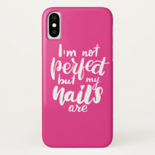 Case-Mate iPhone Case Je ne suis pas parfait mais mes clous sont
