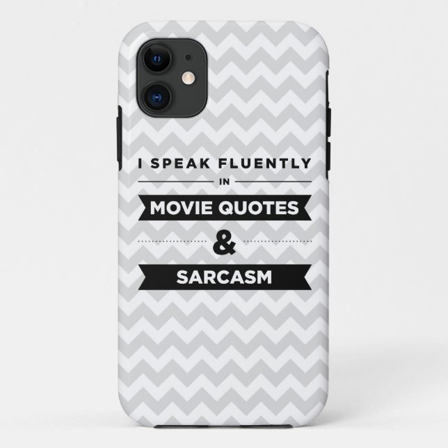 Coques Case-Mate iPhone Je parle couramment dans des citations et le (Dos)