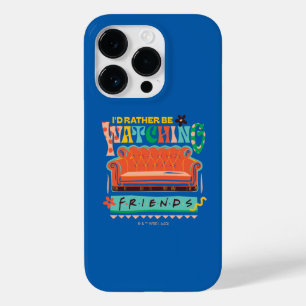 Coque Pour iPhone 14 Pro Je préférerais regarder FRIENDS™ Graphique vibrant
