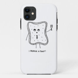 Coque iPhone 11 Je propose un toast