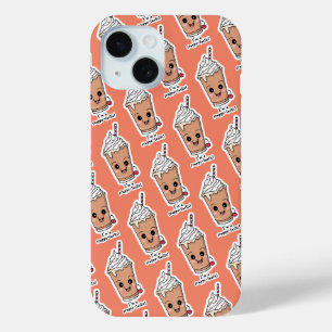Coque Pour iPhone 15 Je suis Frappe-tastic Frappe à la crème fouettée