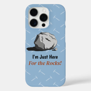 Coques iPhone 16 Pro Je suis juste là pour les rochers ! Coque-coque ip