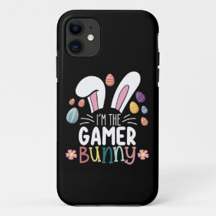 Case-Mate iPhone Case Je suis le lapin de jeu de Pâques de jeu assorti