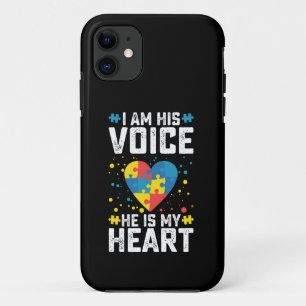 Case-Mate iPhone Case Je Suis Sa Voix Il Est Mon Coeur Autisme Maman Pap