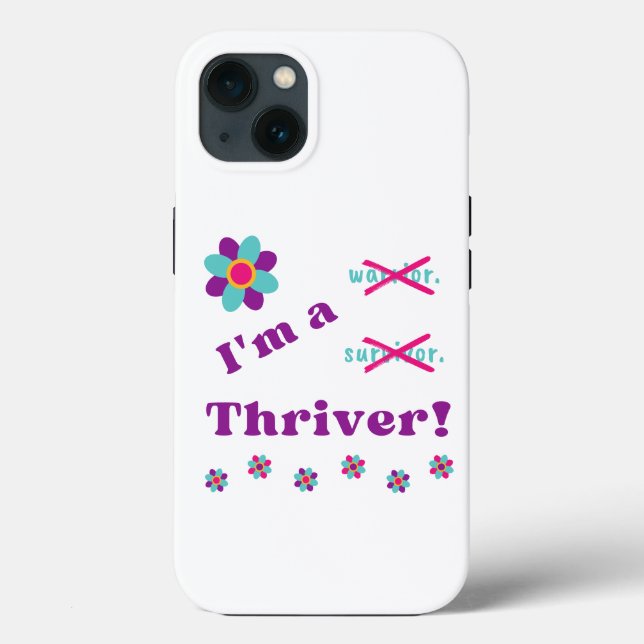 Coques Case-Mate iPhone Je suis Thriver ! (Verso)