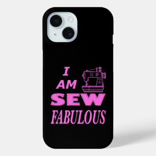 Coque Pour iPhone 15 Je Suis Un Peu Fabrique En Noir Et Rose