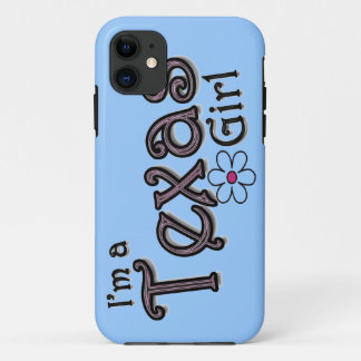 Etui iPhone Case-Mate Je suis une fille du Texas, fleur, couverture