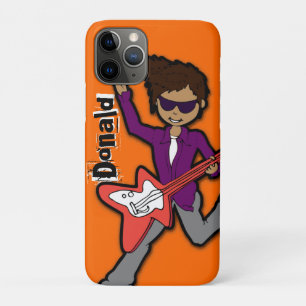 Case-Mate iPhone Case "Je suis une Rockstar", boîte à ipod orange de nom