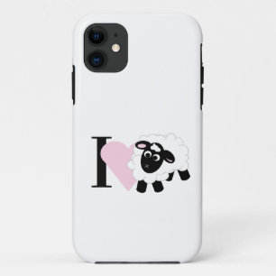 Case-Mate iPhone Case Je t'aime mignon mouton de dessin
