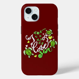 Coque Pour iPhone 15 Je t'aime totalement - Saint Valentin