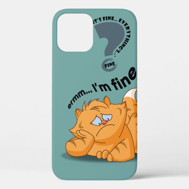 Coques Case-Mate iPhone Je vais bien Tout va bien | (Verso)