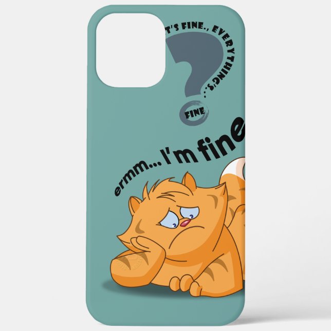 Coques Case-Mate iPhone Je vais bien Tout va bien | (Verso)