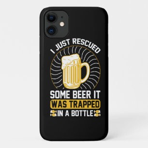 Case-Mate iPhone Case Je viens de sauver de la bière Elle était piégée 