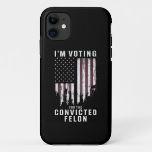 Case-Mate iPhone Case Je vote pour le condamné Felon Pro Trump 2024