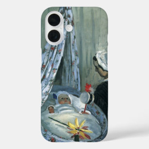 Coques iPhone 16 Jean Monet dans son berceau par Claude Monet