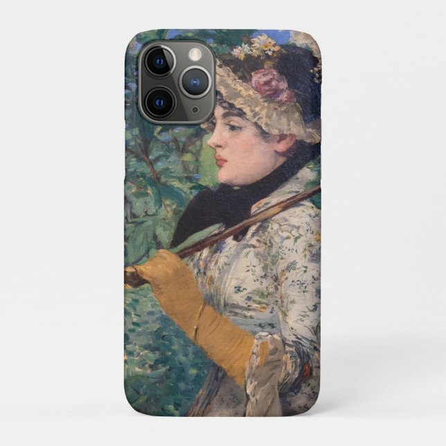 Coques Case-Mate iPhone Jeanne (Printemps)  par Édouard Manet (Dos)