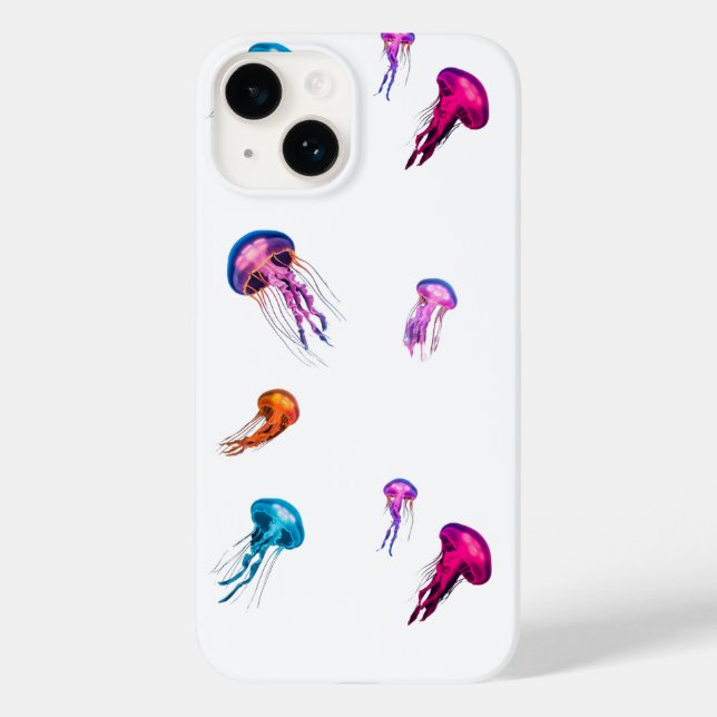 Coques Case-Mate iPhone jellyfish cover phone (Verso)