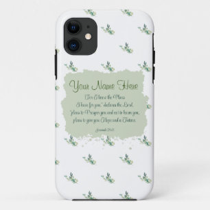 Case-Mate iPhone Case Jeremiah 29:11 Bible Verse Personnaliser