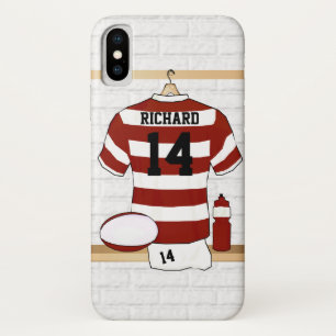 Etui iPhone Case-Mate Jersey de rugby à capuchon personnalisé dans la sa