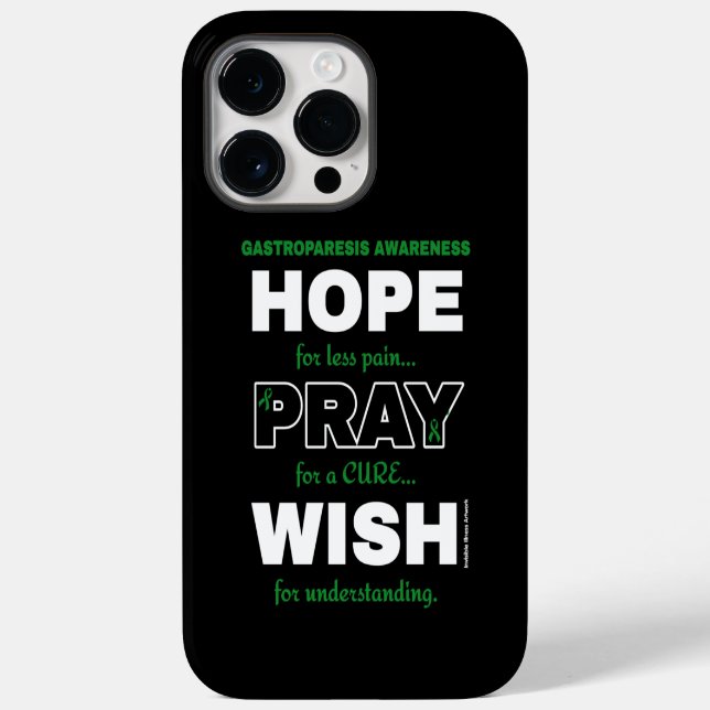 Coques Case-Mate iPhone J'Espère Que Je Prie...Gastroparesis (Verso)