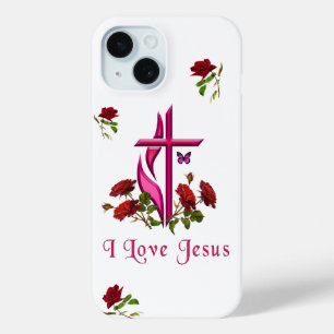 Coque Pour iPhone 15 Jésus