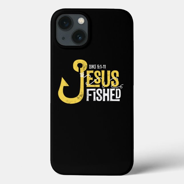 Coques Case-Mate iPhone Jésus Fit Big Hook Jésus Suralimenté Pêche Christi (Verso)