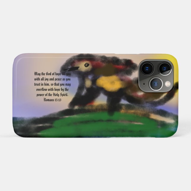 Coques Case-Mate iPhone jésus survola (Dos (Horizontal))