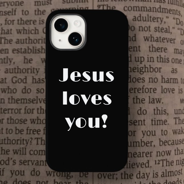 Coques Case-Mate iPhone Jésus T'Aime ! Coque-coque iphone (Créateur téléchargé)