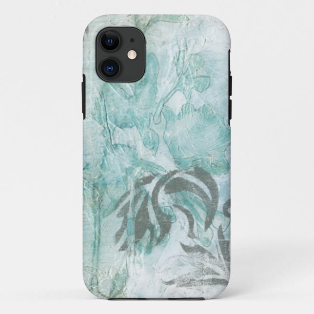Coques Case-Mate iPhone Jet Non-Embelli III de fleur (Dos)