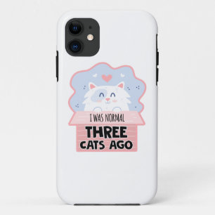 Case-Mate iPhone Case J'Étais Normal Il Y A Trois Chats