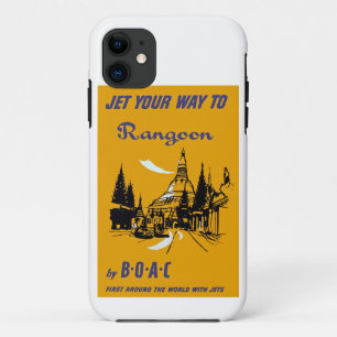 Case-Mate iPhone Case Jetez votre chemin vers Rangoon