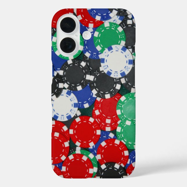 Coques Case-Mate iPhone jetons de poker (Verso)