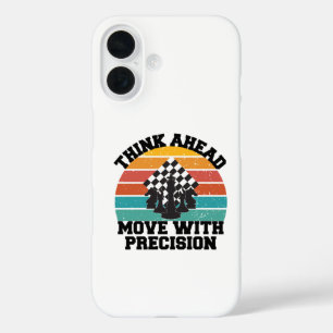 Coques iPhone 16 Jeu d'échecs Jeu d'esprit de précision
