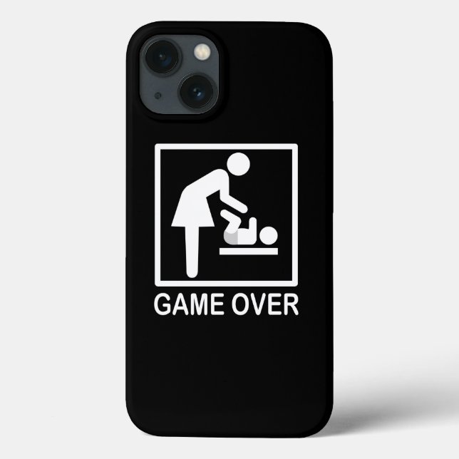 Coques Case-Mate iPhone Jeu sur maman Drôle Pictographe (Verso)