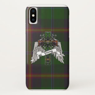 Coque Case-Mate Pour iPhone Jeune croix de tartan