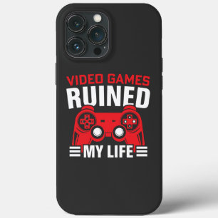 Case-Mate iPhone Case Jeux Vidéos J'ai ruiné ma vie, la vie des joueurs