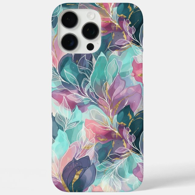 Coques Case-Mate iPhone Jewel Tone Floral (Verso)