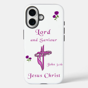 Coques iPhone 16 John 3:16