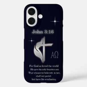 Coques iPhone 16 John 3:16