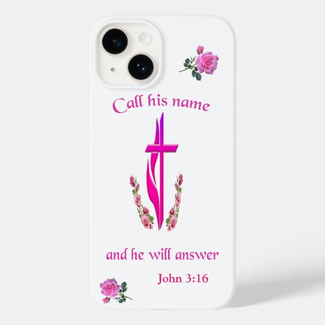 Coques Case-Mate iPhone John 3:16 (Verso)