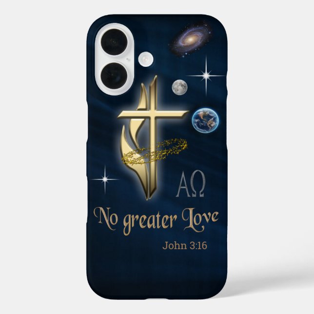 Coques Case-Mate iPhone John 3:16 (Verso)