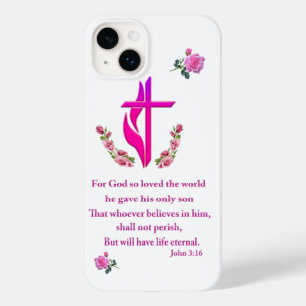 Coque Pour iPhone 14 Plus John 3:16