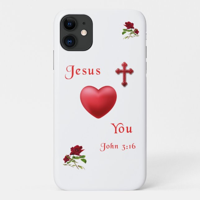 Coques Case-Mate iPhone John 3:16 (Dos)