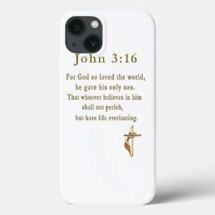 iPhone 13 Coque John 3:16 cadeaux