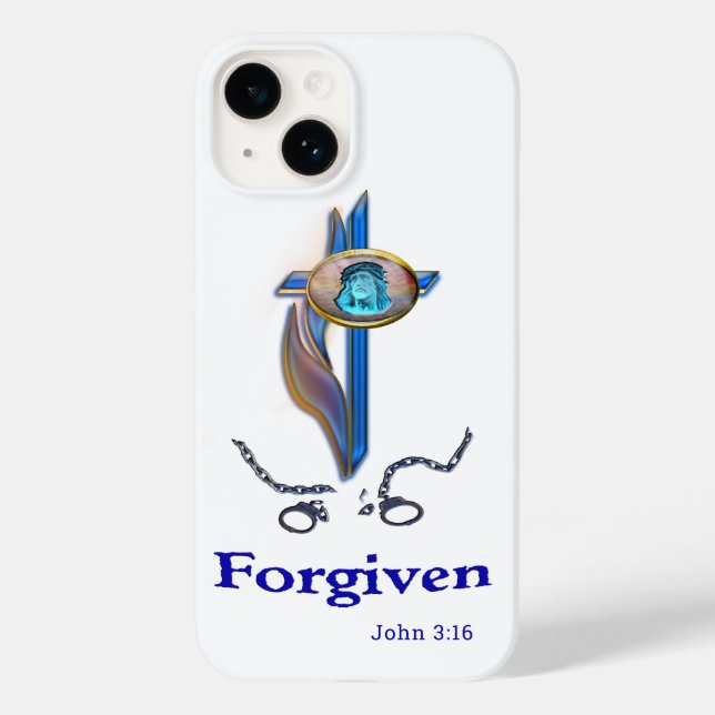 Coques Case-Mate iPhone John 3:16 Case-mate iPhone 14 Case (Verso)