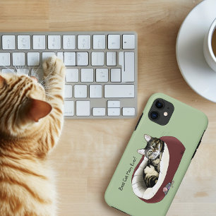 Case-Mate iPhone Case Joli Chat Tigré Vert Fête des Mères