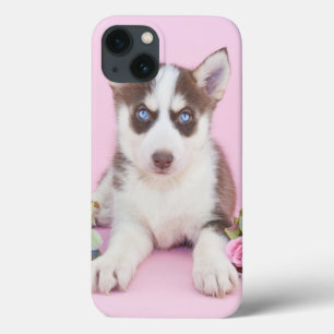 Case-Mate iPhone Case Joli Chiot Husky avec Roses Roses Roses Roses Rose
