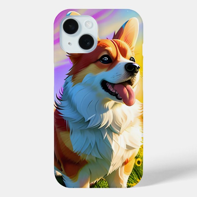 Coques Case-Mate iPhone Joli Corgi Chien Chien 2 (Verso)