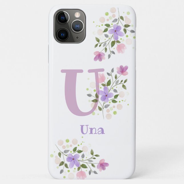 Coques Case-Mate iPhone Joli design floral Cellulaire personnalisée Boîtie (Dos)